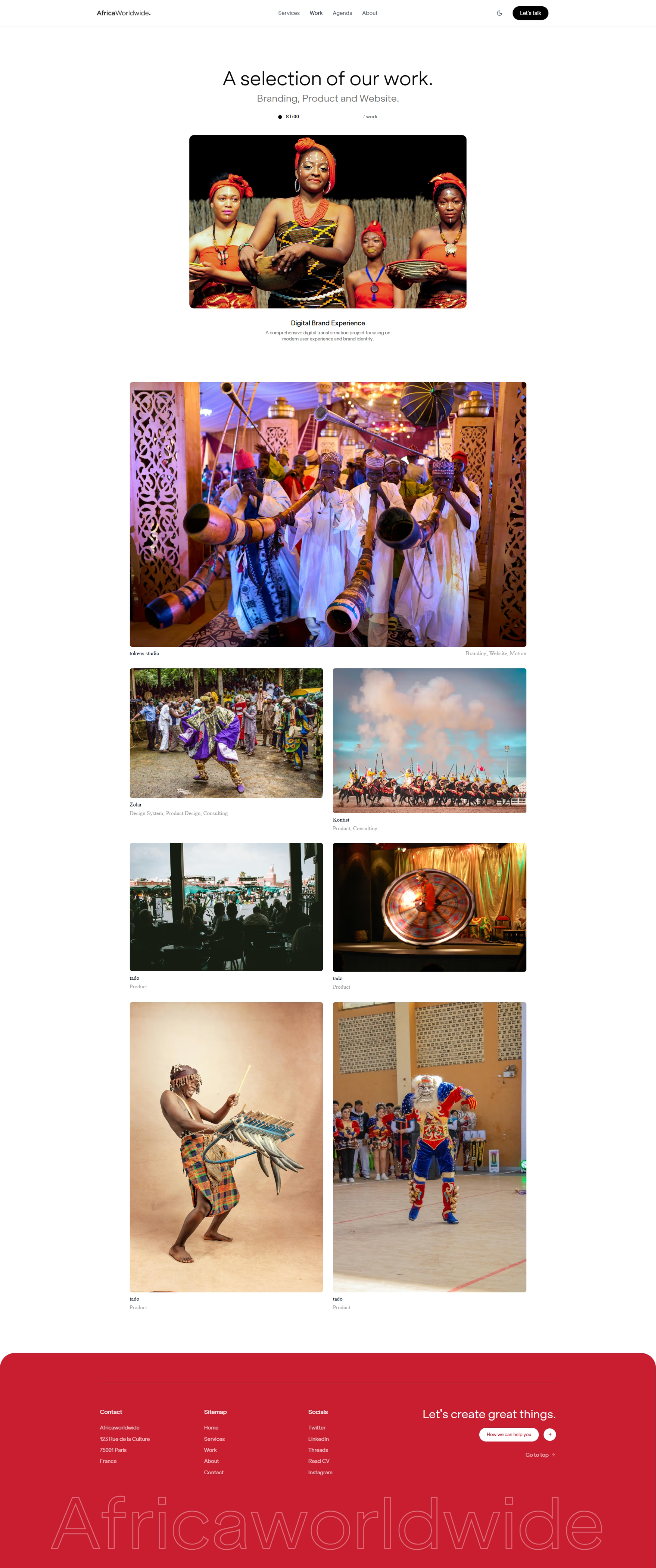 Africaworldwide events